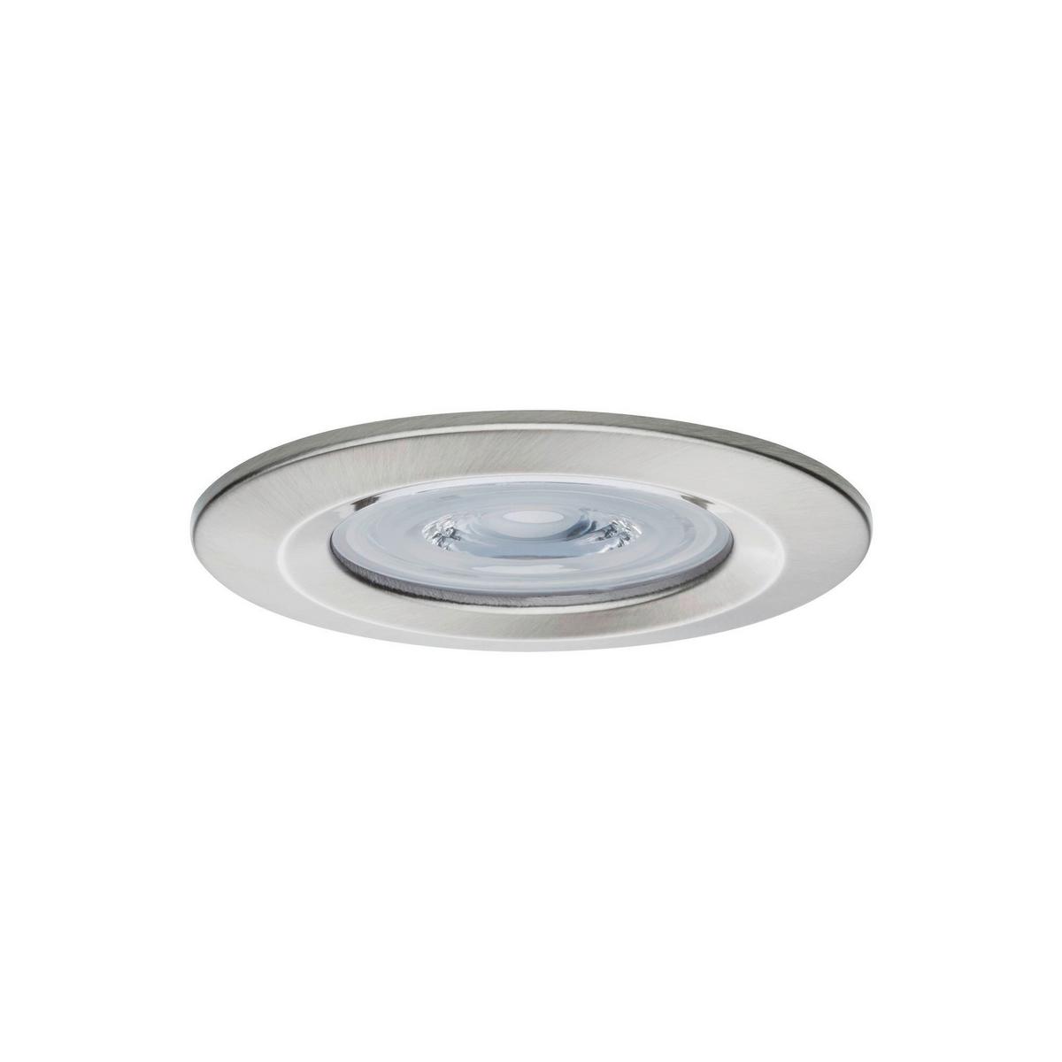 Deckenleuchte Nova in Alufarben max. 6,5 Watt - Alufarben, Basics, Metall (7,8cm) - Paulmann