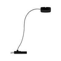 Schienensystem-Einspeiser Urail Cable Feed max. 1000 W - Schwarz, Basics, Kunststoff/Metall (70cm) - Paulmann