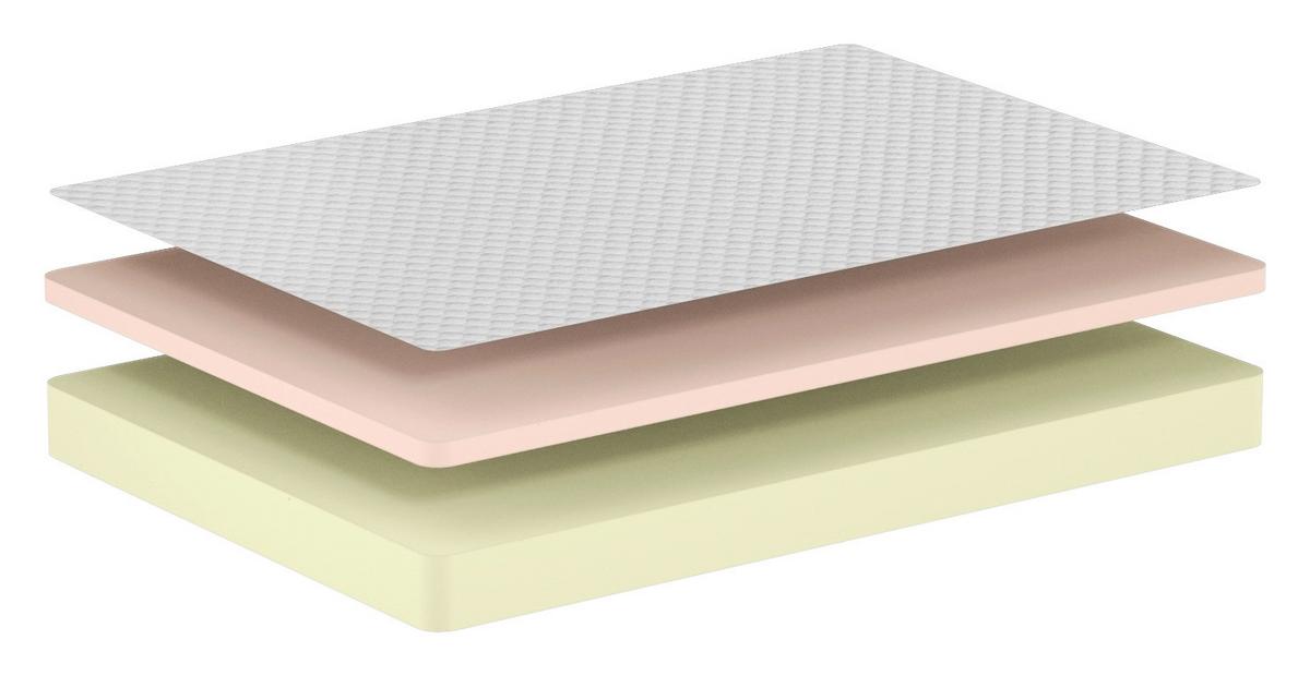 Kaltschaummatratze Comfort ca. 140x200 cm - Beige, Basics, Textil (140/200cm) - Vipack