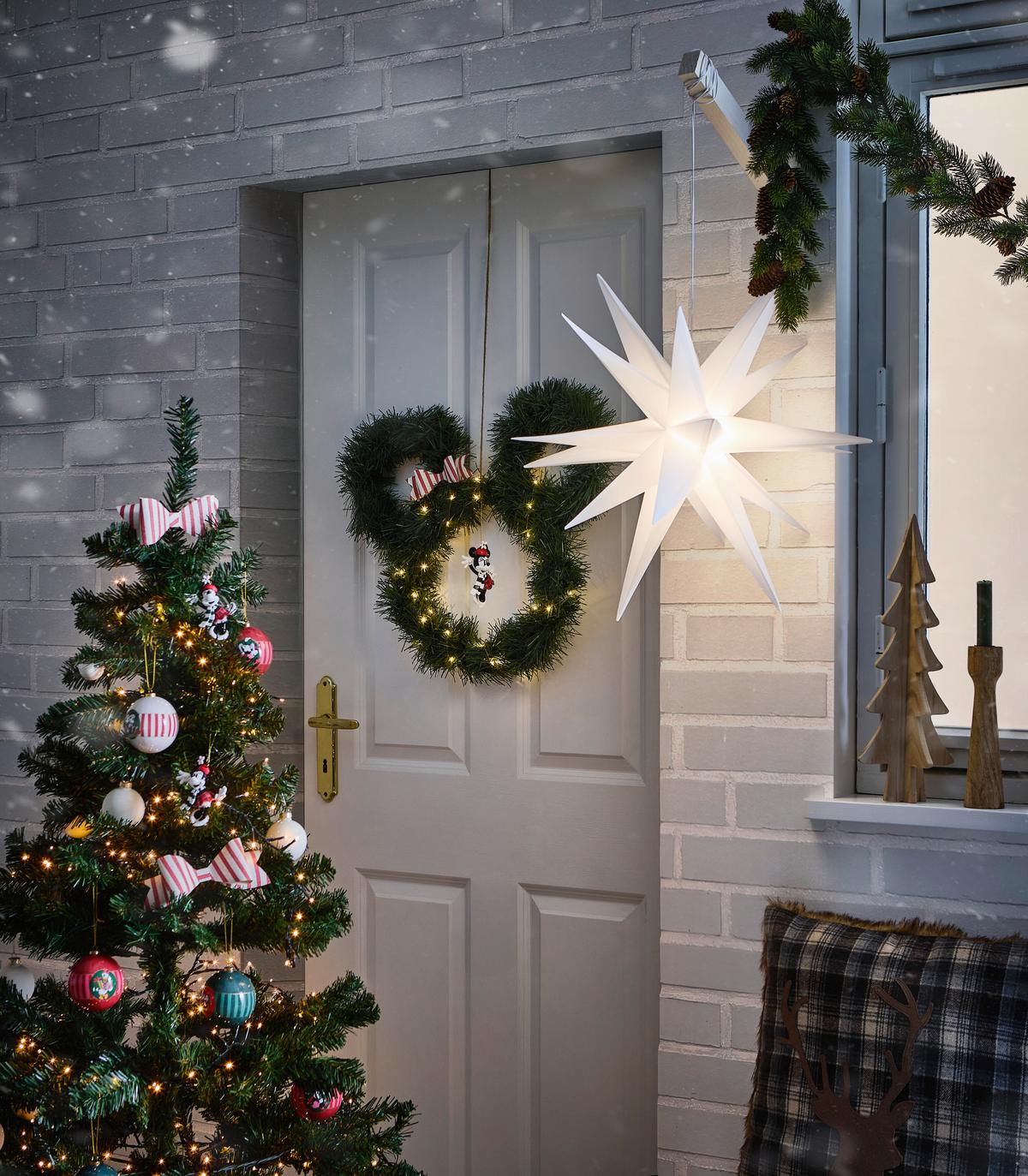 WIENIEC DN24100 - MICKEY & MINNIE - zielony, Trend, tworzywo sztuczne (54/47/6.2cm) - Disney