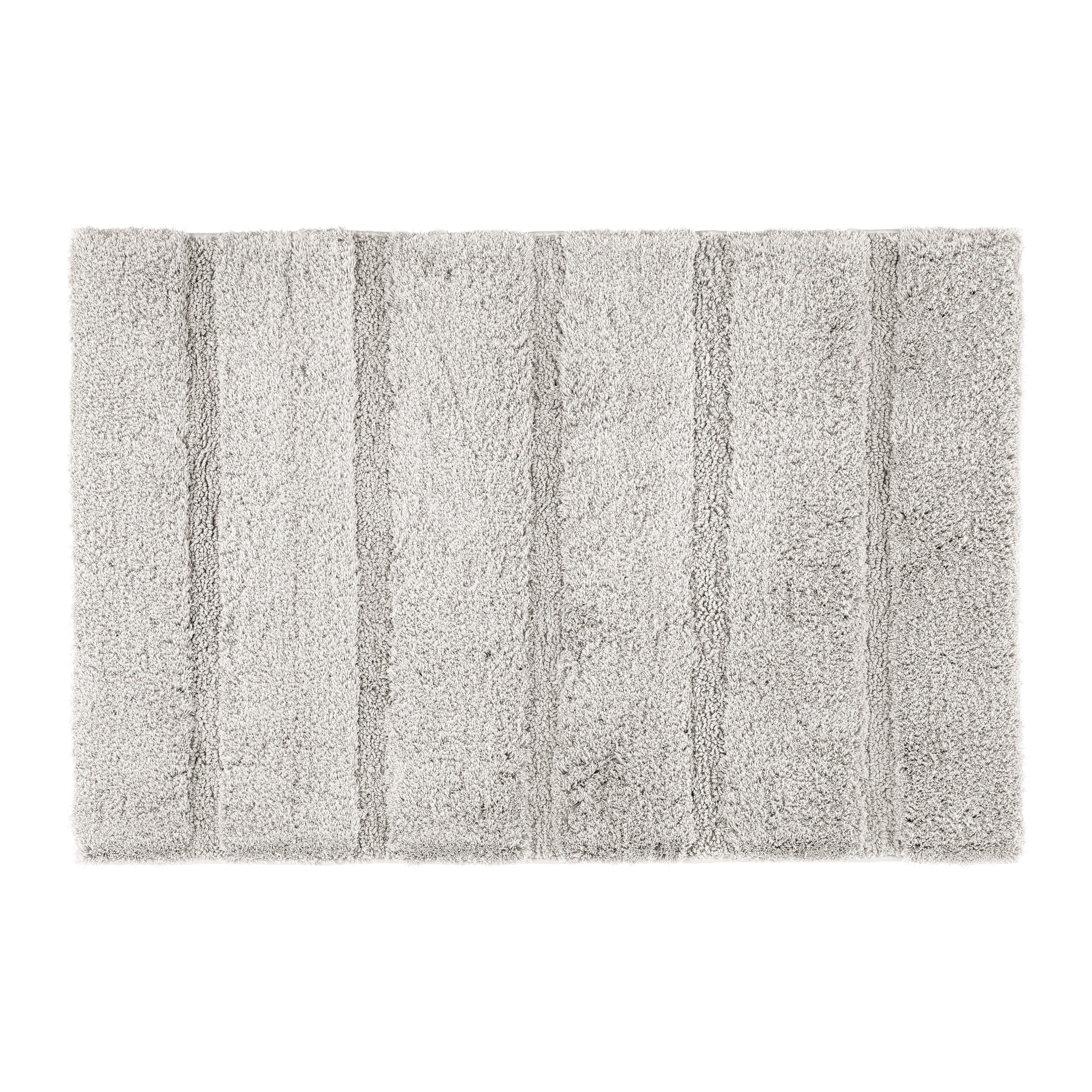 Kopalniška Preproga Stripe - srebrne barve, Moderno, tekstil (60/90cm) - Modern Living