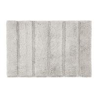 Fürdőszobaszőnyeg Stripe 60/90 - ezüstszínű, Modern, textil (60/90cm) - Modern Living