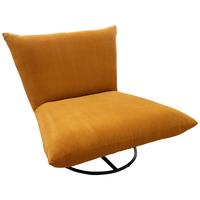 Relaxsessel Cremona Gelb - Gelb/Schwarz, Design, Textil/Metall (100/78/96cm) - Livetastic