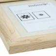 Bilderrahmen Anna, ca. 13x18cm aus Holz - Naturfarben, ROMANTIK / LANDHAUS, Glas/Holz (13/18cm) - MÖMAX modern living