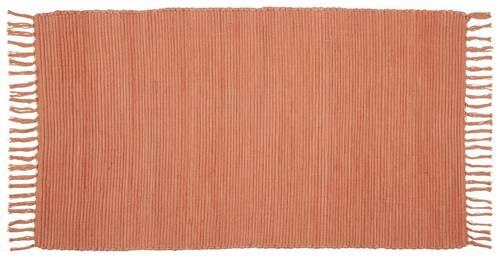 Fleckerlteppich Julia in Apricot ca. 70x230cm - Orange, Romantik / Landhaus, Textil (70/230cm) - Modern Living