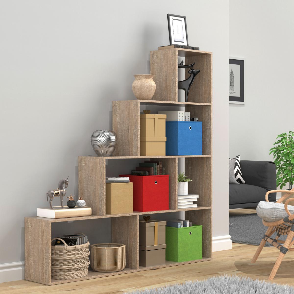 REGAL DUBILA L - Sonoma Eiche, Basics, Holzwerkstoff (155/163/29cm) - MID.YOU