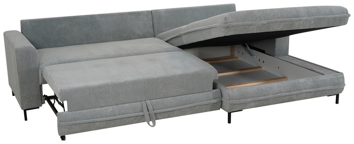 Coltar ARMILLA - gri, Konventionell, lemn/metal (174/272cm) - Modern Living