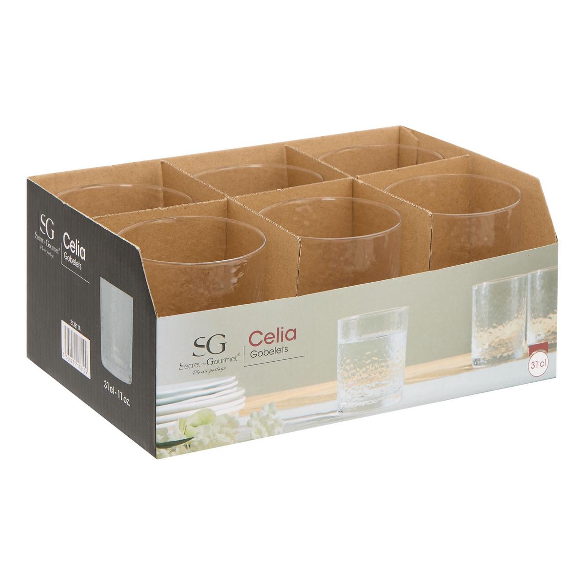 Čaša Celia, 310ml - providno, Osnovno, staklo (310ml)
