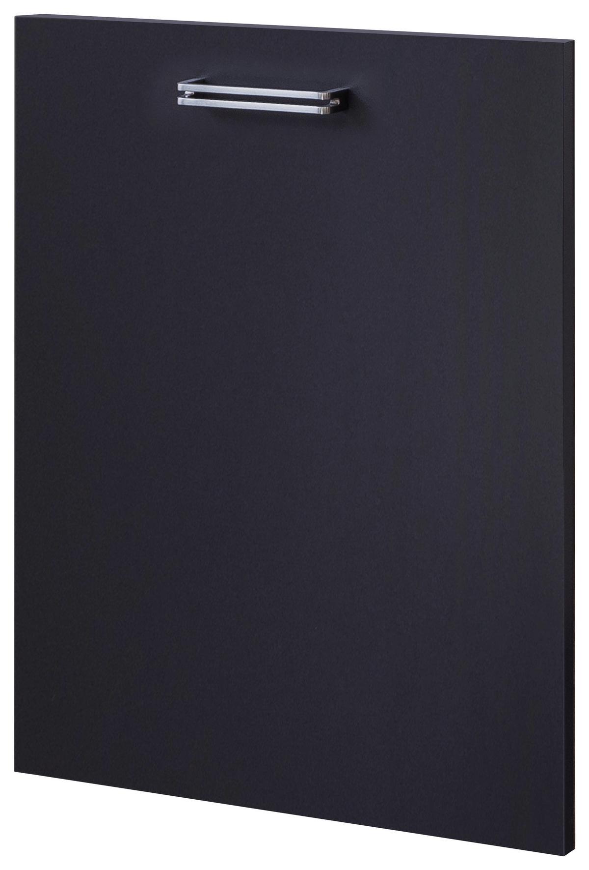 Geschirrspülerblende Geschirrspülerblende Anthrazit - Anthrazit, MODERN, Holzwerkstoff (59,4/68,2cm) - FlexWell