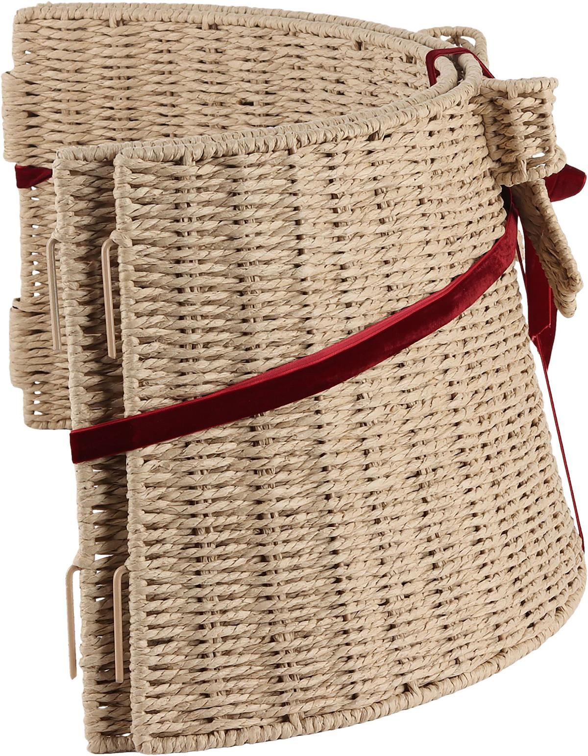Christbaumständer Jasper Naturfarben - Naturfarben, Papier/Metall (59/29cm) - Mömax
