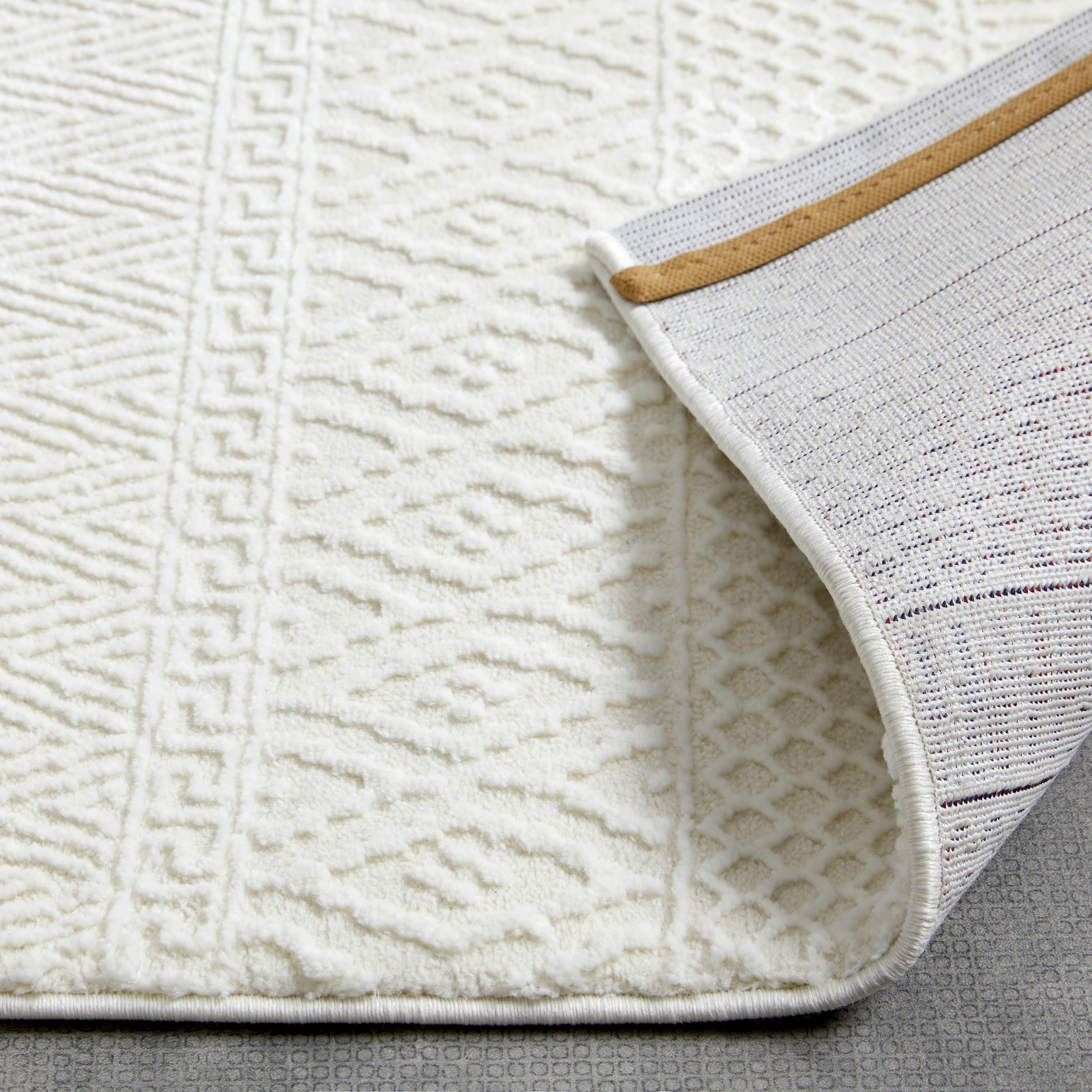 VÄVD MATTA SIGN - cremefärgad, Modern, textil (200/290cm) - Mömax