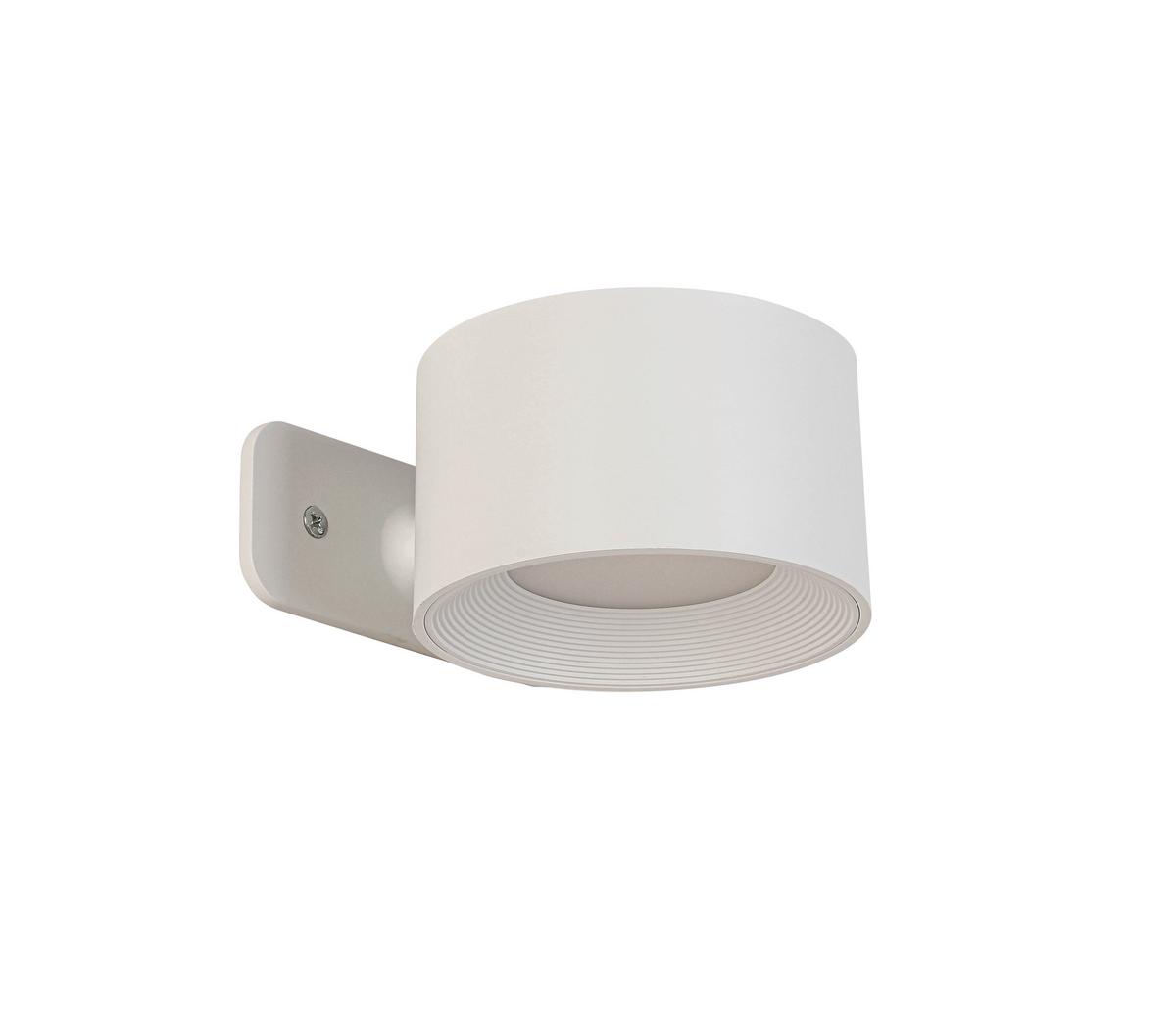 KINKIET AKUMULATOROWY SPOT - biały, Basics, tworzywo sztuczne/metal (9,2/8/4,5cm) - Novel