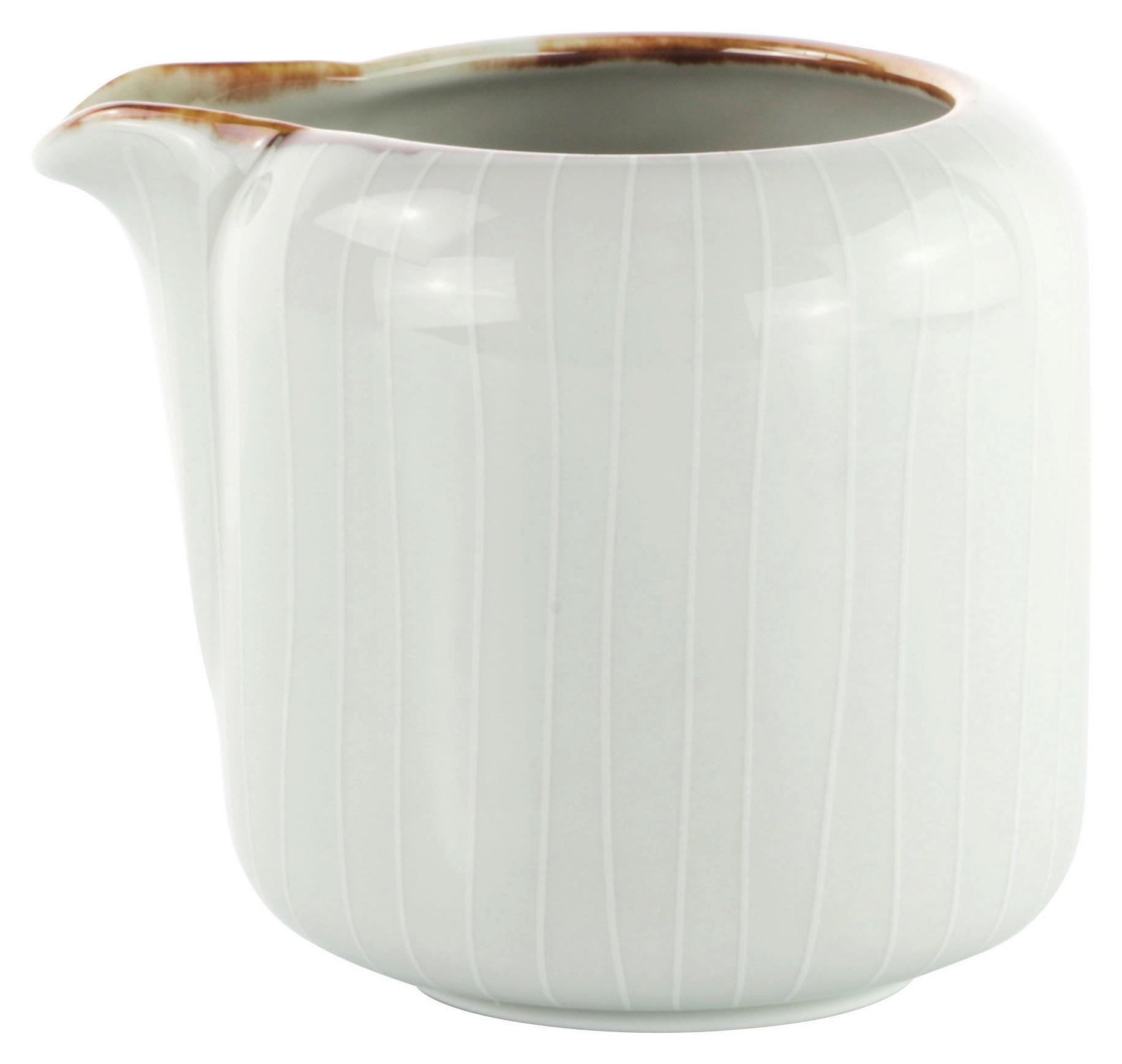 MLECZNIK BERGEN - beżowy, Design, ceramika (250ml) - Landscape