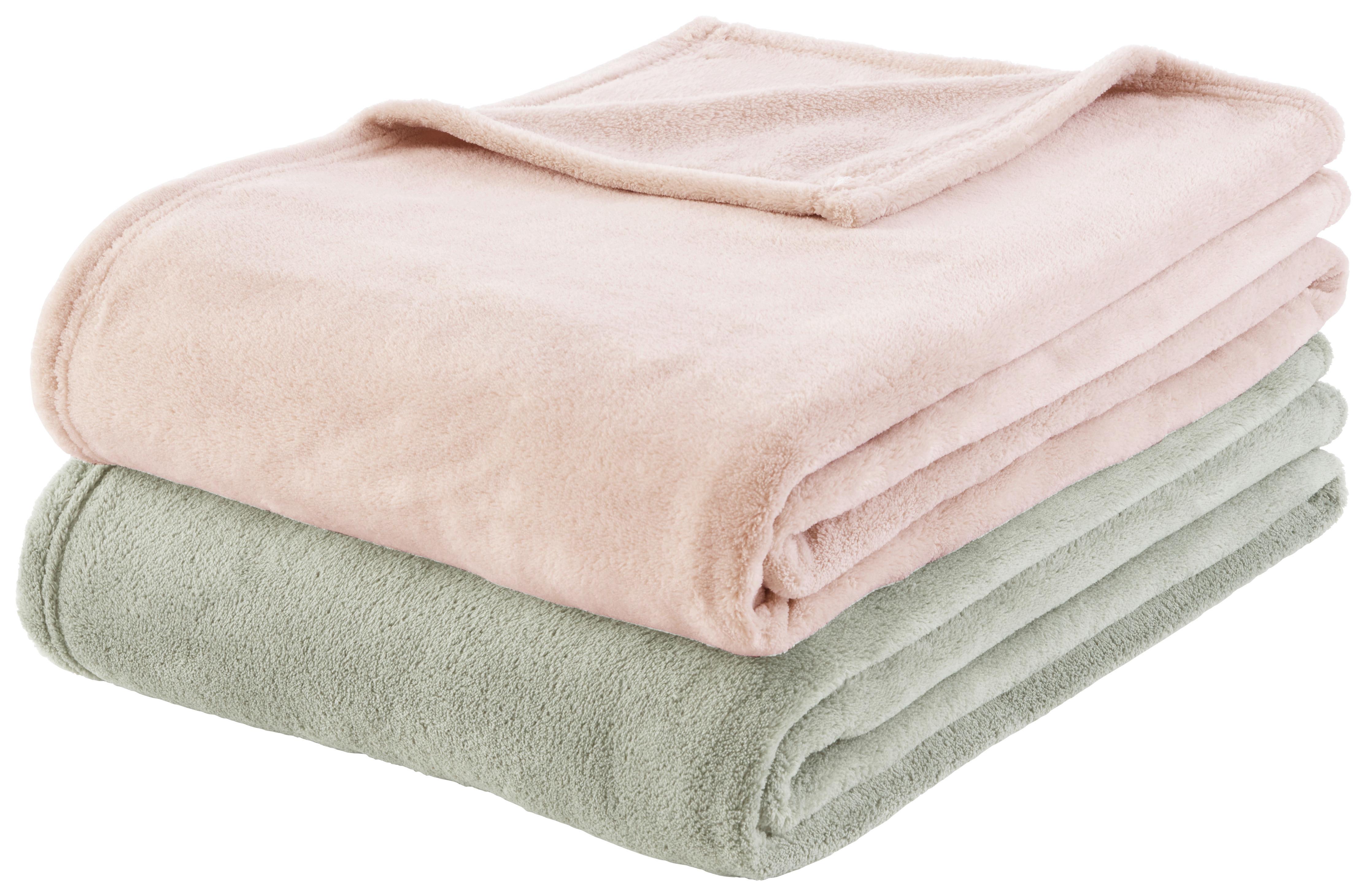 Kuscheldecke Kuschelix in Rosa ca. 140x200cm - Rosa, Textil (140/200cm) - Modern Living