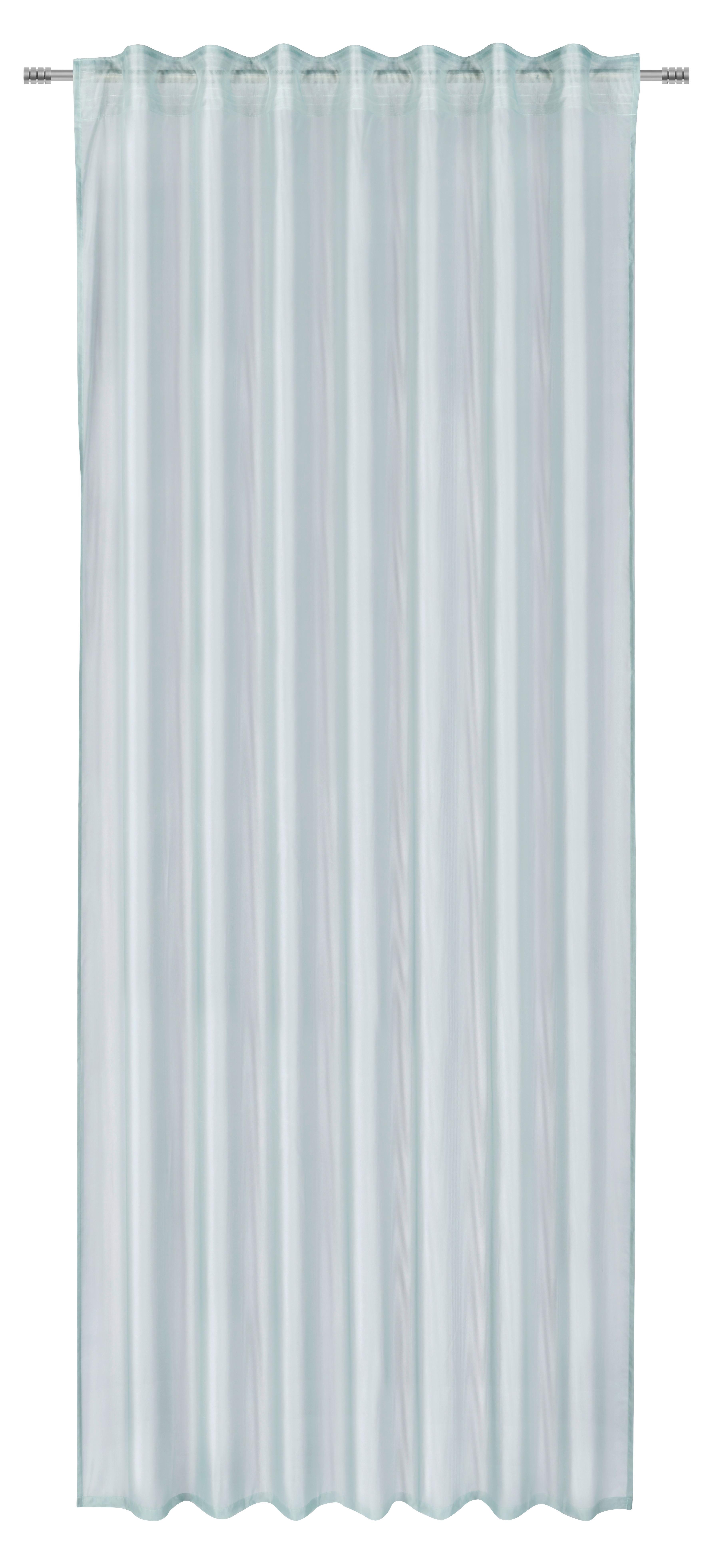 Fertigvorhang Rita in Jade ca. 140x245cm - Jadegrün, KONVENTIONELL, Textil (140/245cm) - Modern Living