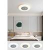 LED-TAKLAMPA LUFTIKU - vit/kromfärg, Klassisk, metall/plast (58/14,5cm) - Premium Living