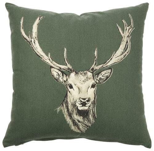 Zierkissen Witti in Grün ca. 45x45cm - Grün, Modern (45/45cm) - Modern Living