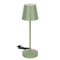 LAMPA STOŁOWA Z AKUMULATOREM DENVER *SBN* - zielony, Trend, metal (11/35cm) - Novel