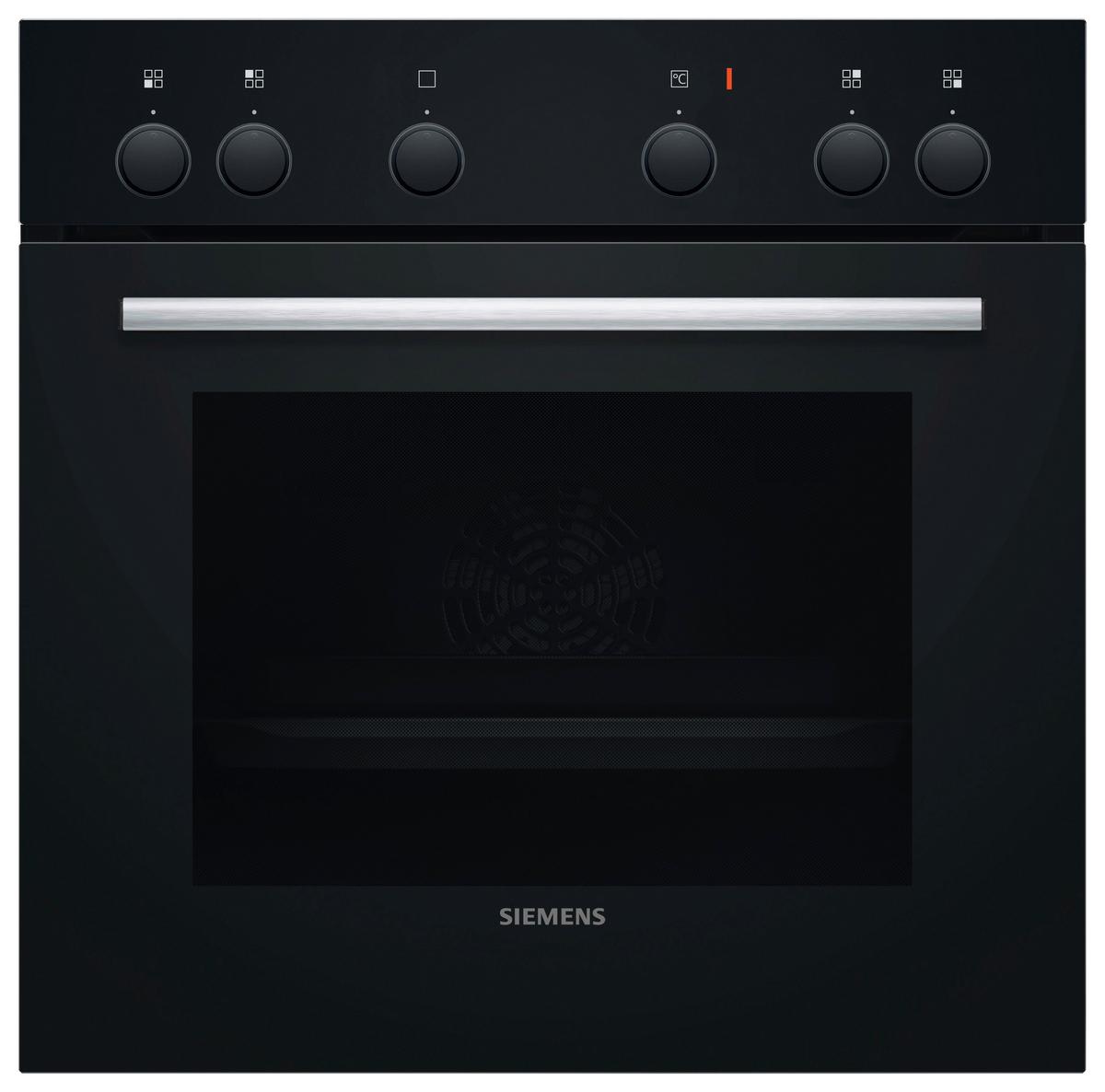 Herdset EQPOWER01K in Schwarz/Edelstahlfarben - Basics (60cm) - Siemens