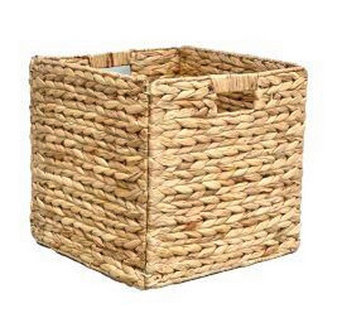 Cutie pentru etajeră Anna - culoare natur, Lifestyle, materiale naturale/metal (33/32/33cm) - Zandiara
