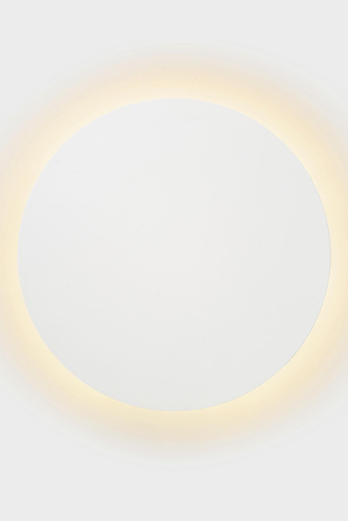 KINKIET LED 46201/08/31 EKLYPS - biały, Design, metal (25/3.5cm) - Lucide