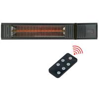 Infrarotstrahler Schwarz max. 220-240 Watt - Schwarz, Basics, Metall (54/9.4/12.5cm)