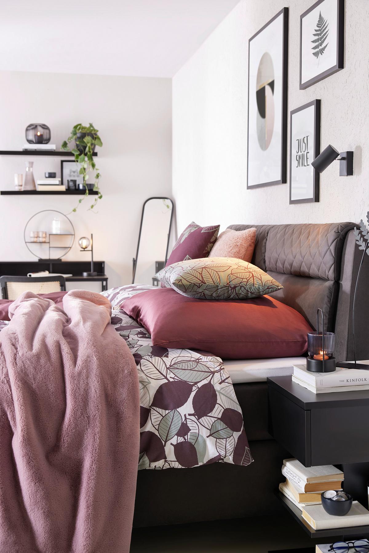 Ágyneműhuzat-garnitúra Blätterwald - többszínű/fehér, Modern, textil (140/200cm) - Modern Living