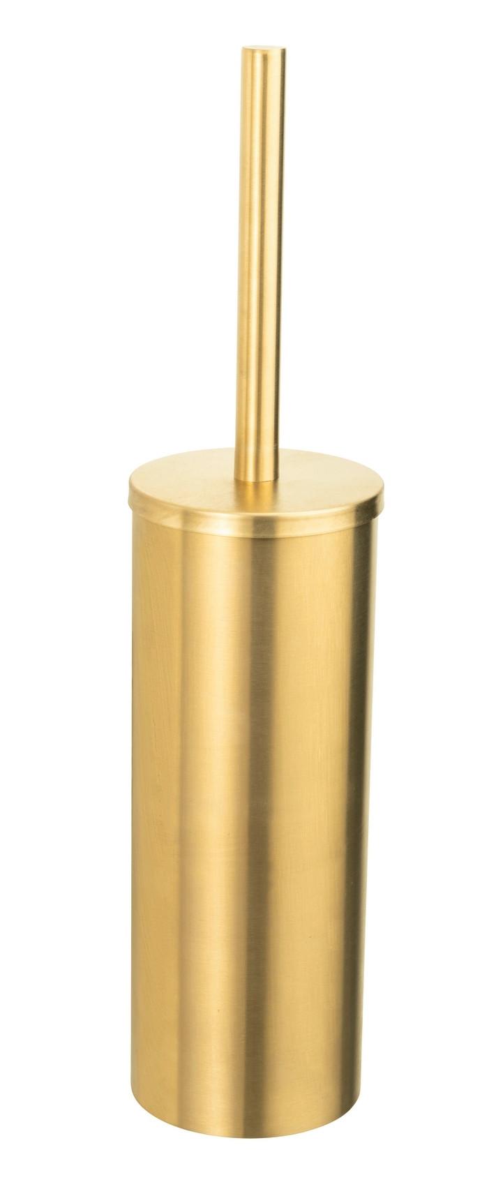 WC-Bürstengarnitur in Goldfarben - Goldfarben, LIFESTYLE, Metall (9/41cm) - Mömax