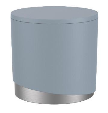 Kozmetikai Rendszerező Chris - antracit, Modern, műanyag/fém (12/10,1cm) - Premium Living