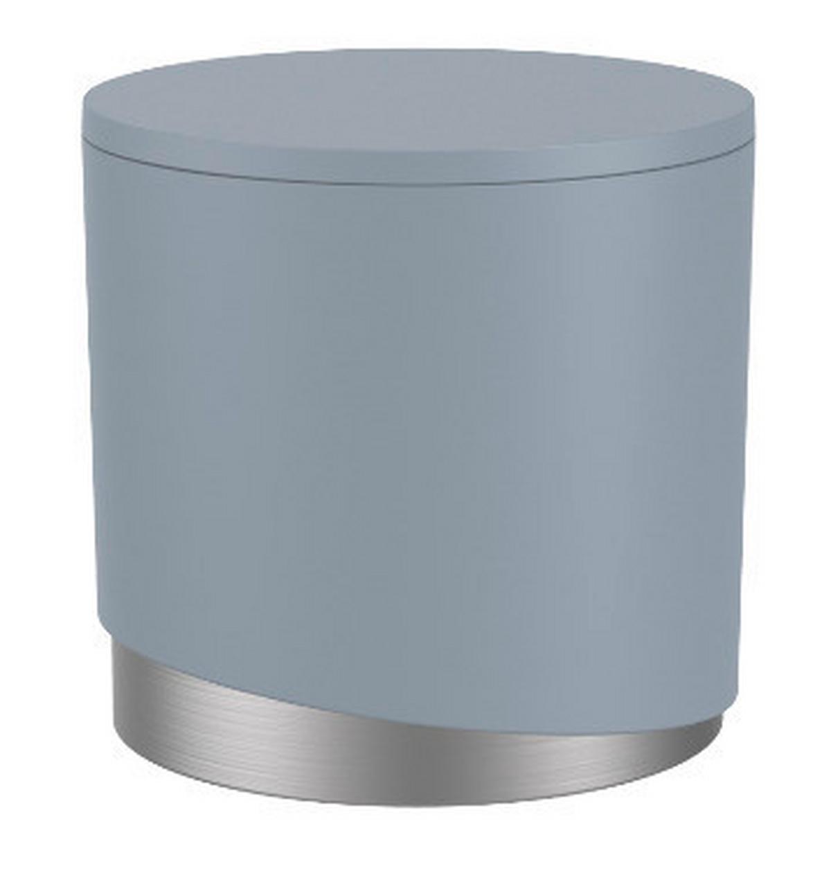 Kosmetik-Organizer Chris in Anthrazit - Anthrazit, Modern, Kunststoff/Metall (12/10,1cm) - Premium Living