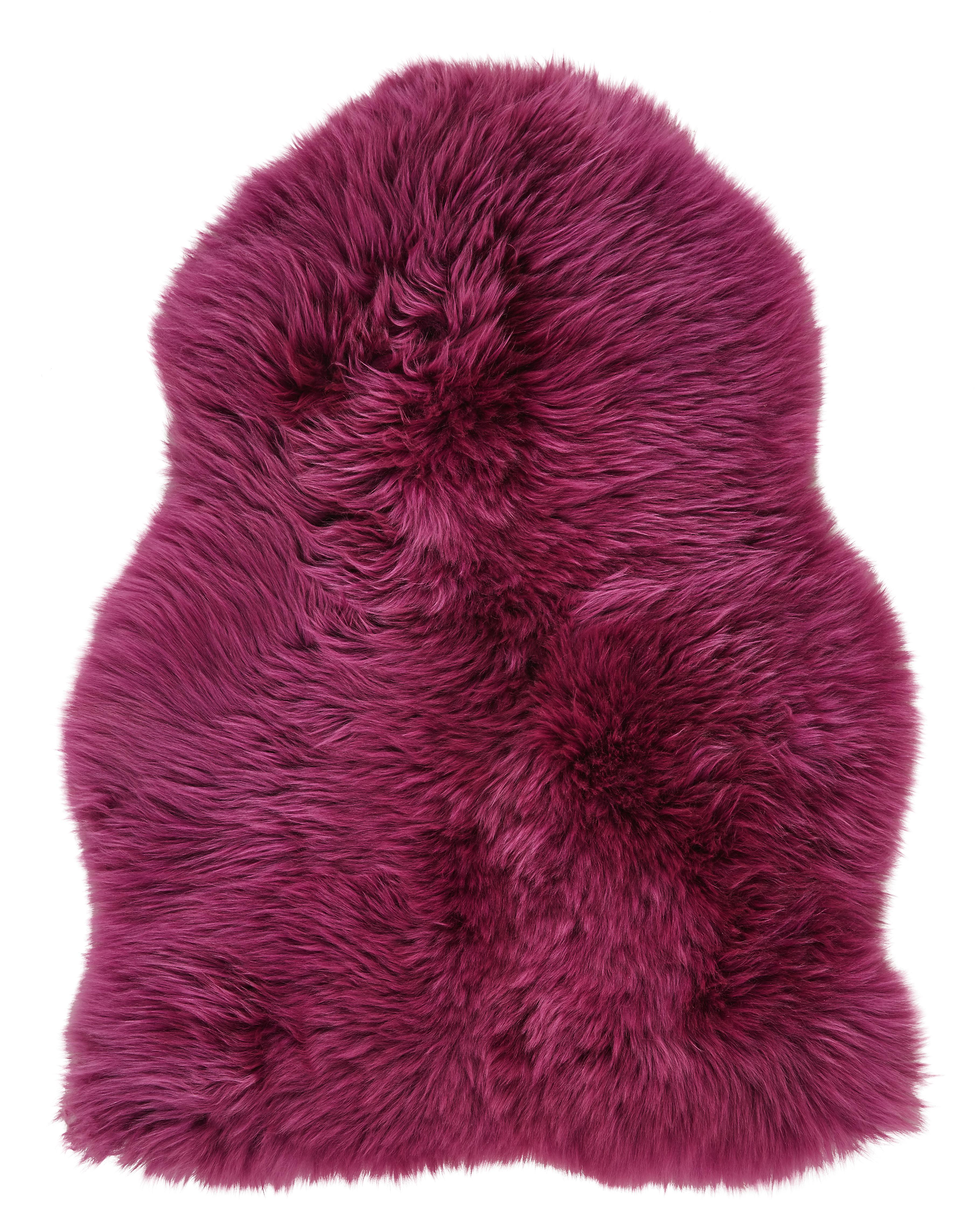 Schaffell Emma in Violett ca. 60x45cm - Violett, Textil (60/45cm) - Mömax modern living