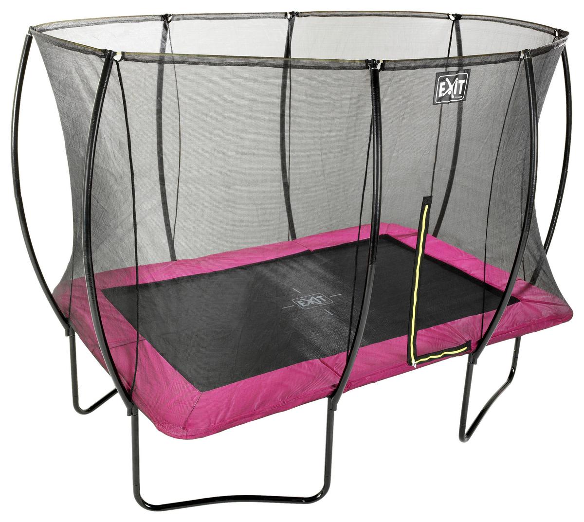 Trampolin Exit Silhouette, 214x305cm - pink, Konvencionalno, kovina (214/262/305cm) - EXIT Toys