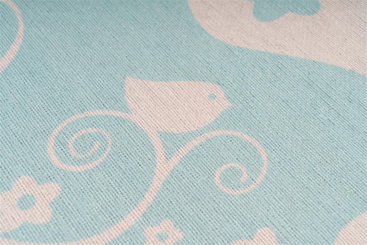 KINDERTEPPICH BAMBINI 400 MINT 120CM X 180CM - Mintgrün, Design, Textil (120/180cm) - Kayoom