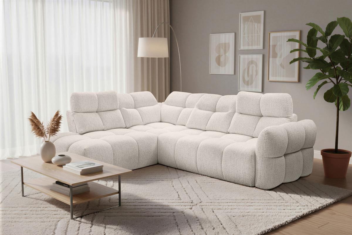 Coltar CONTEMPO - cappuccino, Modern, textil (225/90-98/277cm) - Premium Living