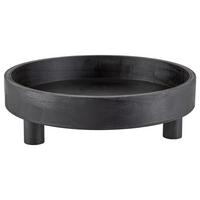 TACA DEKORACYJNA EH282 - czarny, Trend, drewno (30,5/9cm) - Ambia Home