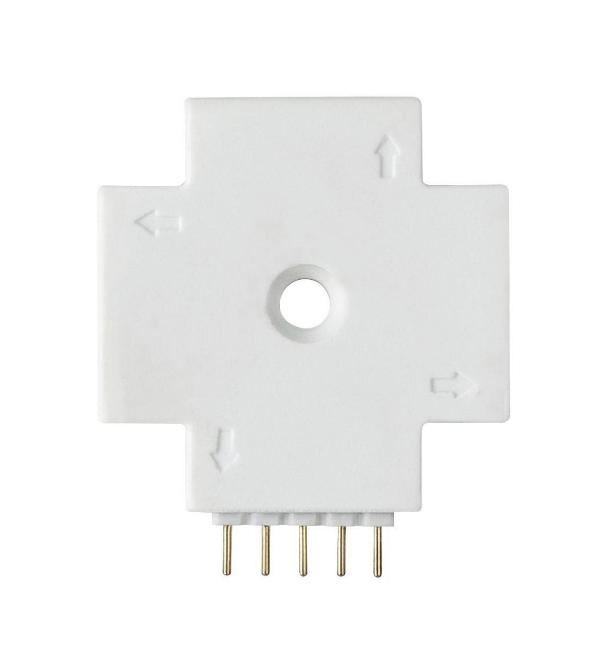 LED-Strip MaxLED X-Connector max. 144 Watt - Weiß, Basics, Kunststoff (3,2/0,6cm) - Paulmann