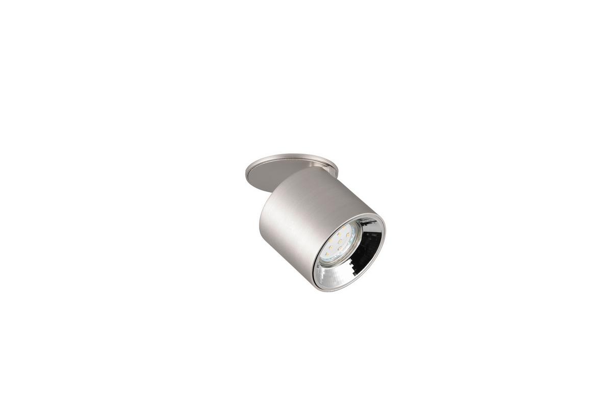 Strahler Guayana Nickelfarben max. 10 Watt - Nickelfarben, Basics, Metall (8,7/12cm) - Trio Leuchten