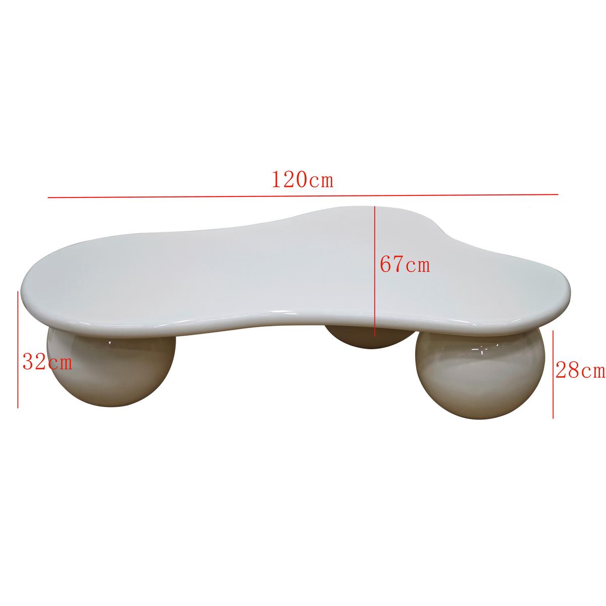 Couchtisch Leif Beige - Beige, MODERN, Holzwerkstoff (120/70/32cm) - Mömax