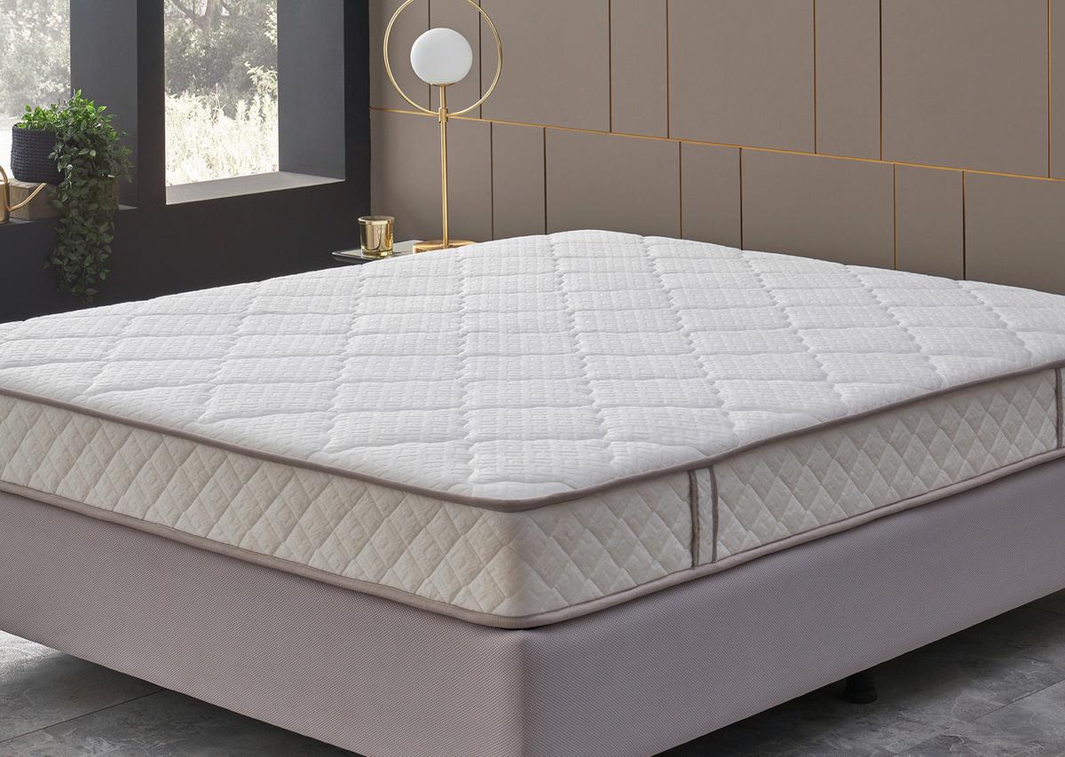 Taschenfederkernmatratze Penta-Z ca. 100x200 cm - Weiß, Basics, Textil (100/200cm) - Yatas
