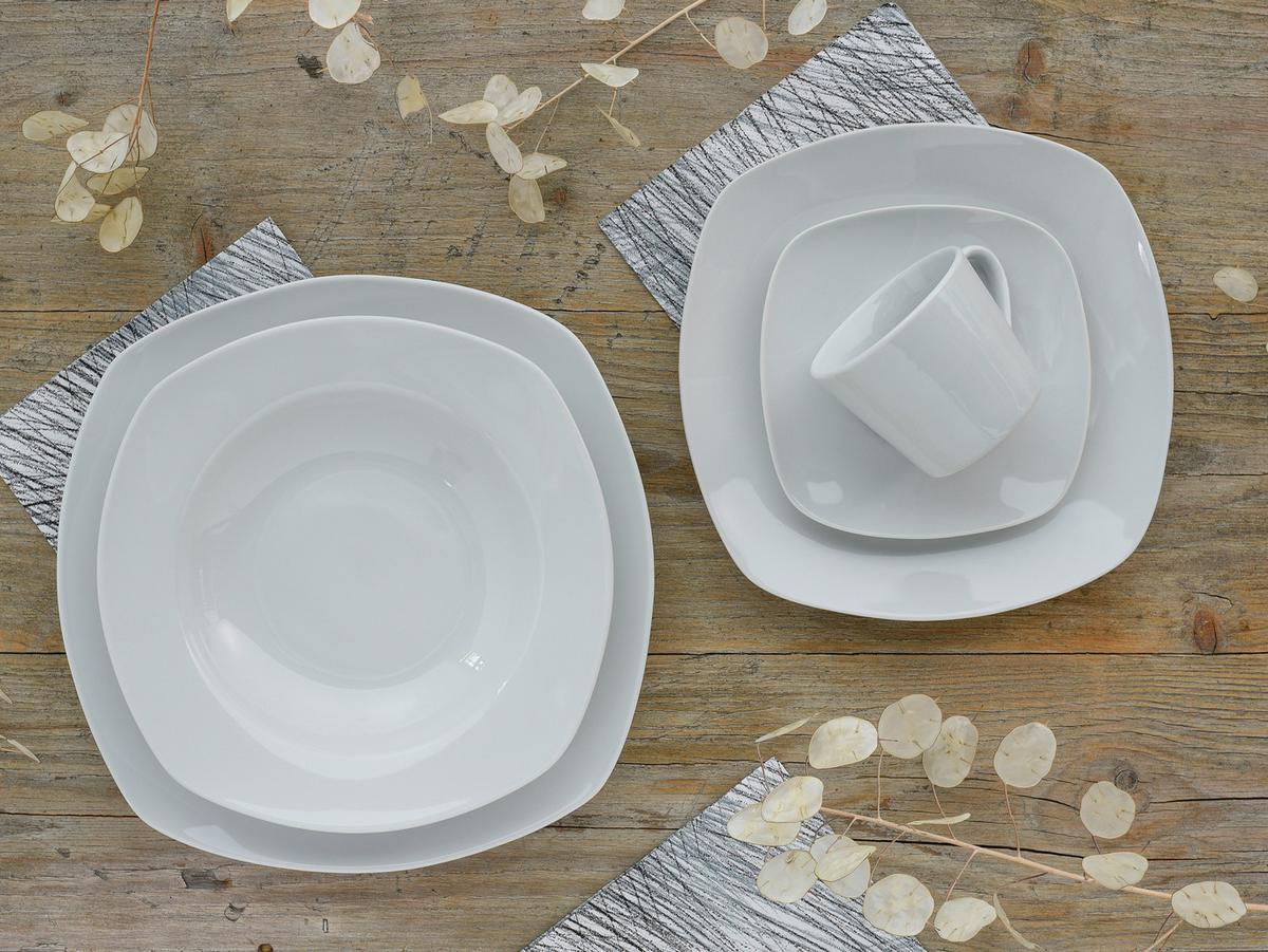 Kombinirani Servis Amelie, 30-Delni - bela, Basics, keramika