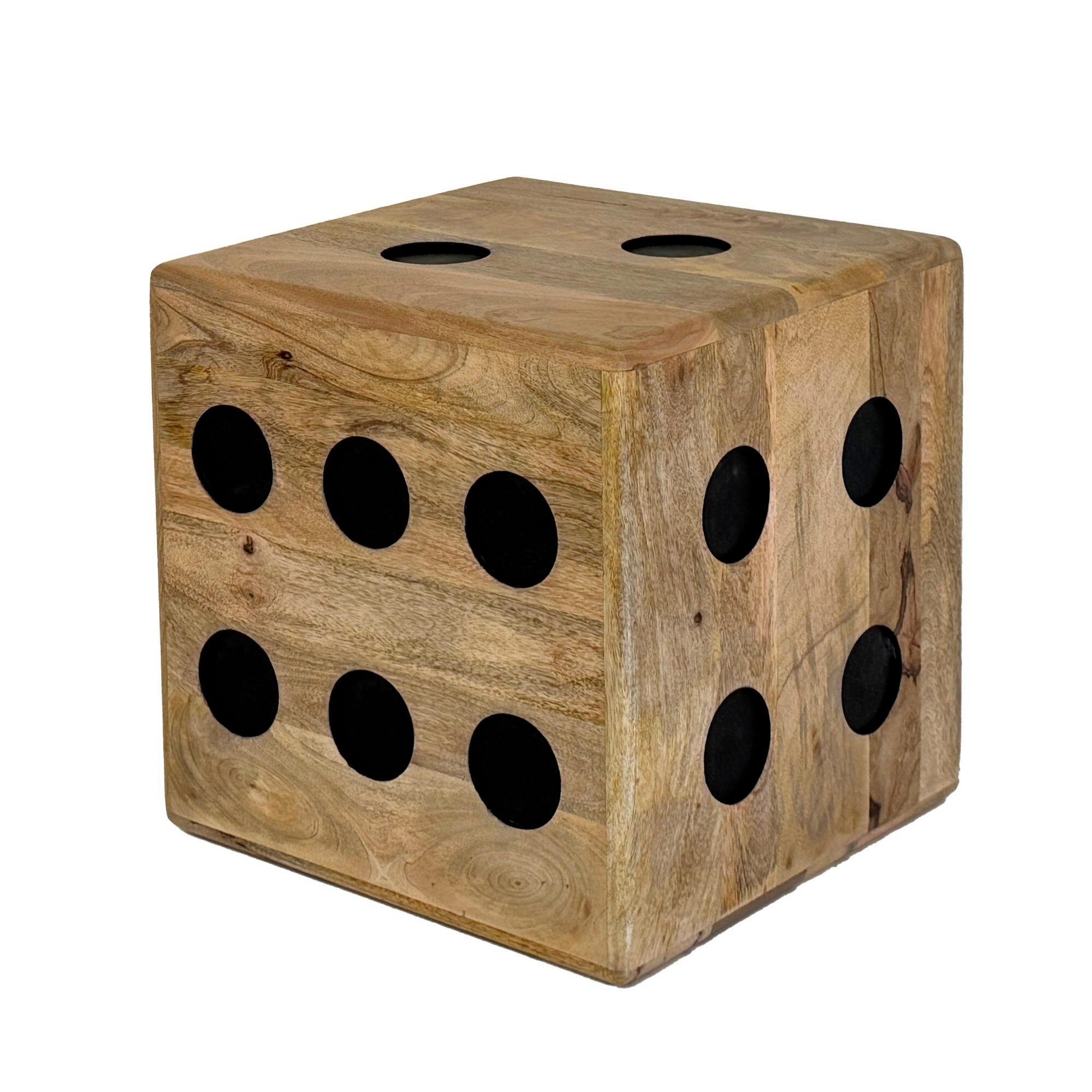 Tabure Mango, Pravi Les - rjava, Natur, les (41/41/41cm) - Livetastic