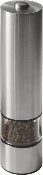 MŁYNEK ELEKTRYCZNY SÓL/PIEPRZ 147-120 - kolor stalowy, Basics, metal (22cm) - Justinus