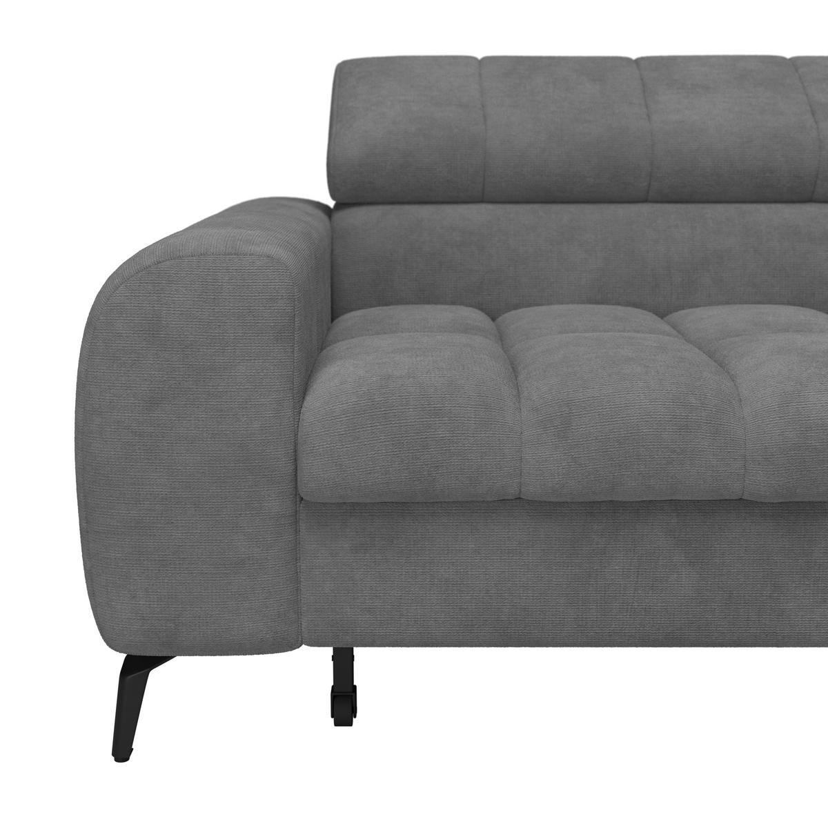 Coltar VOLF - gri-albăstrui/negru, Trend, plastic/textil (261/203cm) - Modern Living