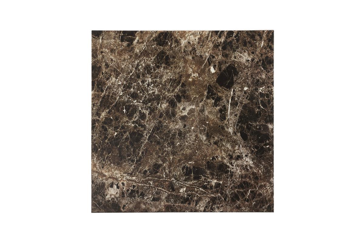 Mizica Marble, Rjava, 45x45cm - rjava, Design, leseni material (45/45/50cm) - Livetastic