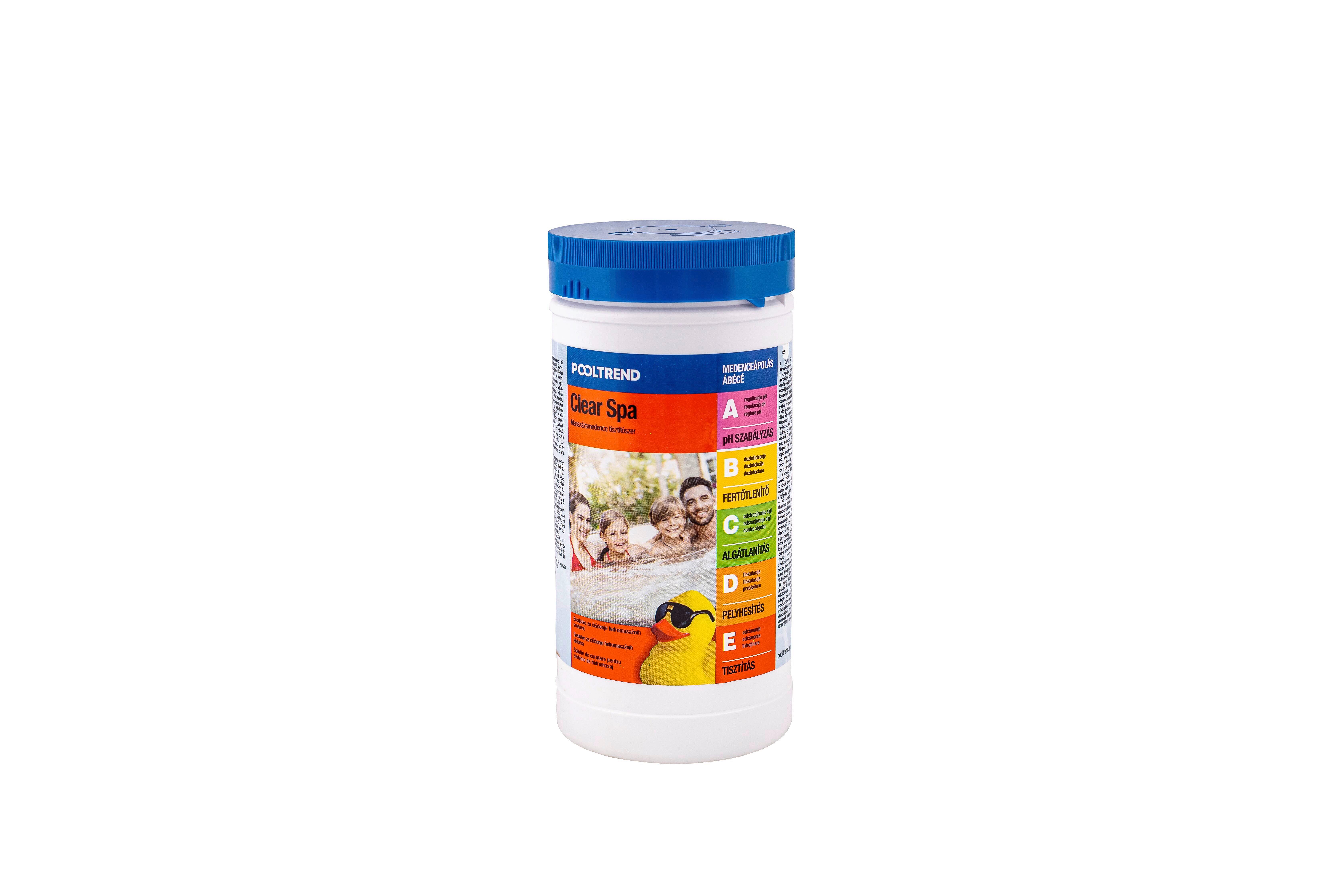 Masszázsmedence Tisztítószer Clear Spa - fehér, műanyag (1,000kg)