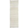 Covor țesut din cârpe Julia 3 - crem, Romantik / Landhaus, textil (70/230cm) - Modern Living
