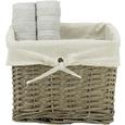 Coș Pentru Raft Larry - culoare natur, Romantik / Landhaus, lemn/textil (29/22/21cm) - Modern Living Coș Pentru Raft Larry - culoare natur, Romantik / Landhaus, lemn/textil (29/22/21cm) - Modern Living