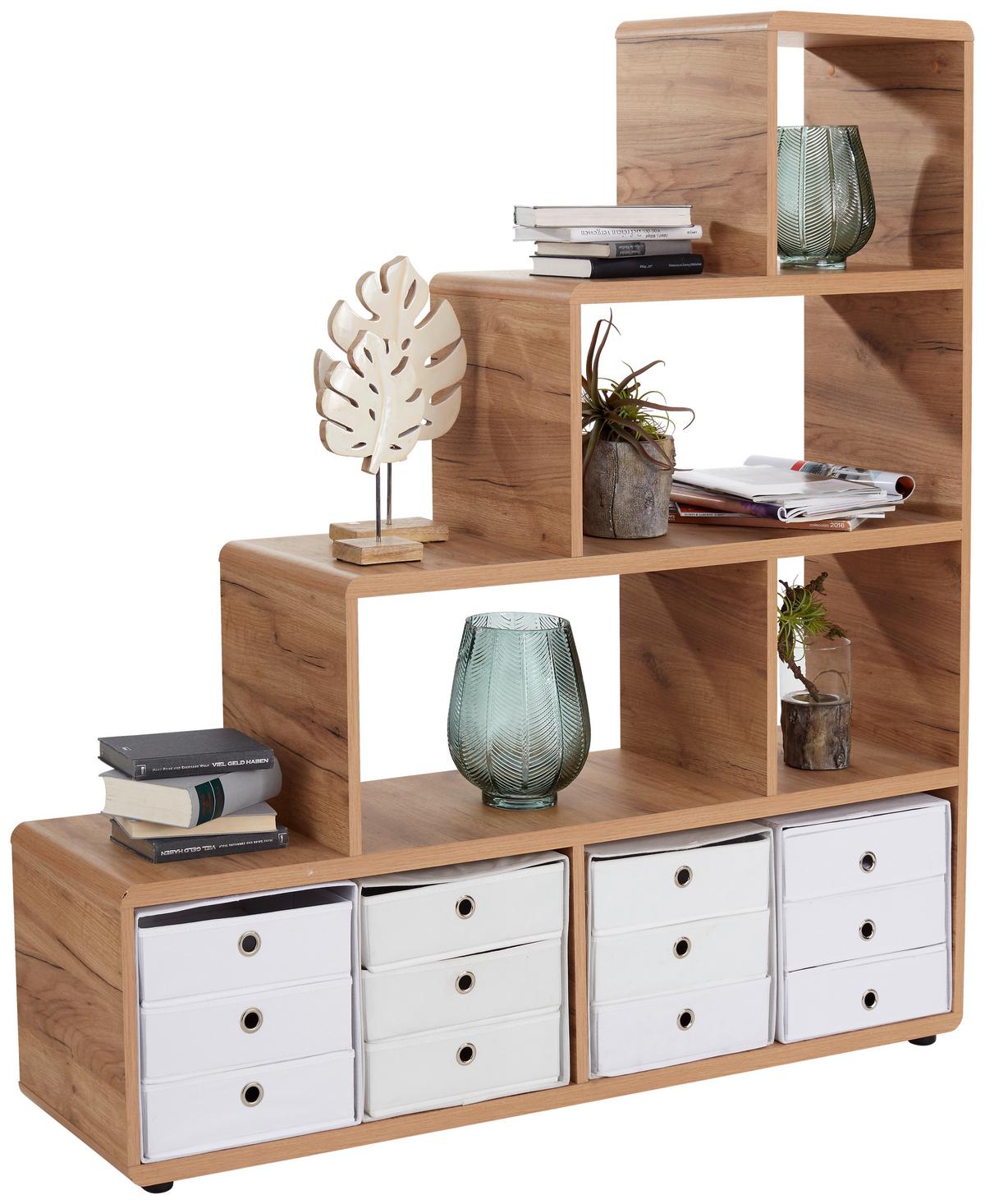 Etajeră Fontana FTR01 - stejar Artisan, Modern (138,5/148/35cm) - Modern Living