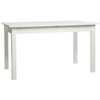 Raztegljiva Jedilna Miza Coburg, Bela, 140-180x80cm - bela, Design, leseni material (140-180/80/76,5cm) - MID.YOU