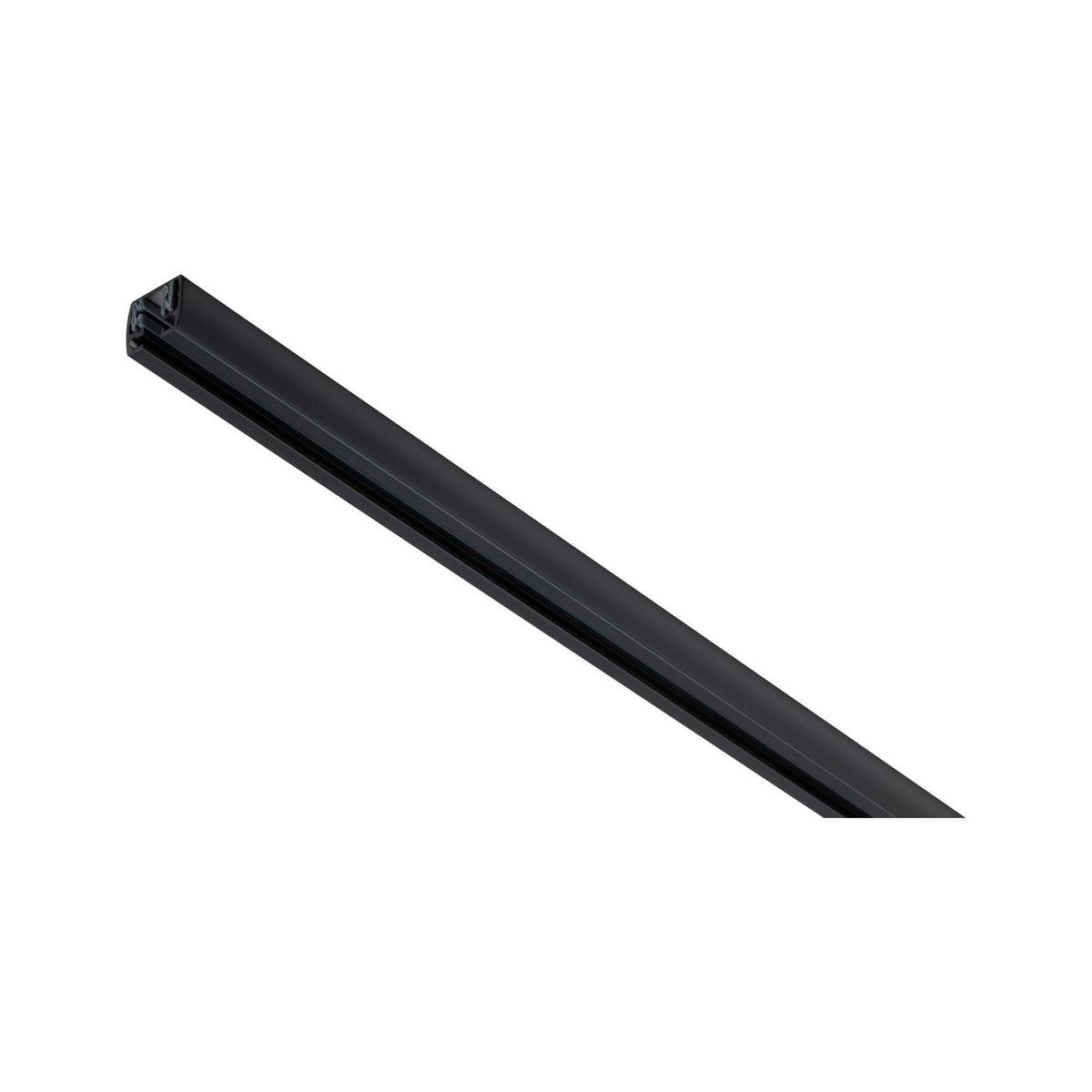 Schienensystem Urail in Schwarz - Schwarz, Design, Metall (200cm) - Paulmann